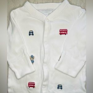 “The little white company” onesie 0-3 M